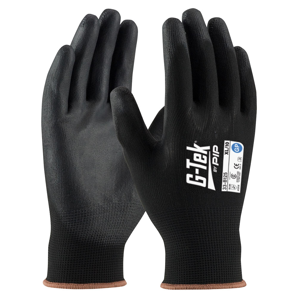 G-Tek 13G Black Nylon GP Palm Dip Glove — Hand Protection | GRS Safety Perth