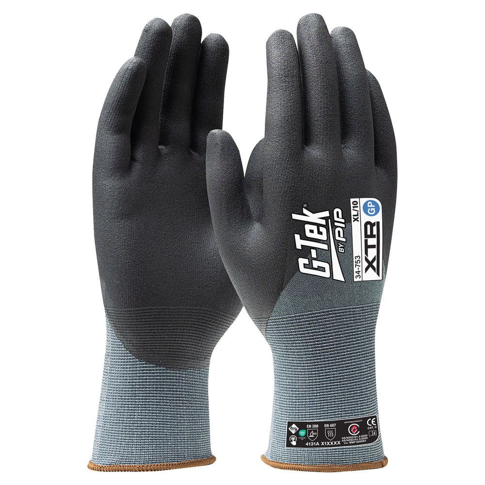 G-Tek XTR 15G GP Nitrile 3/4 Dip Glove — Hand Protection | GRS Safety Perth