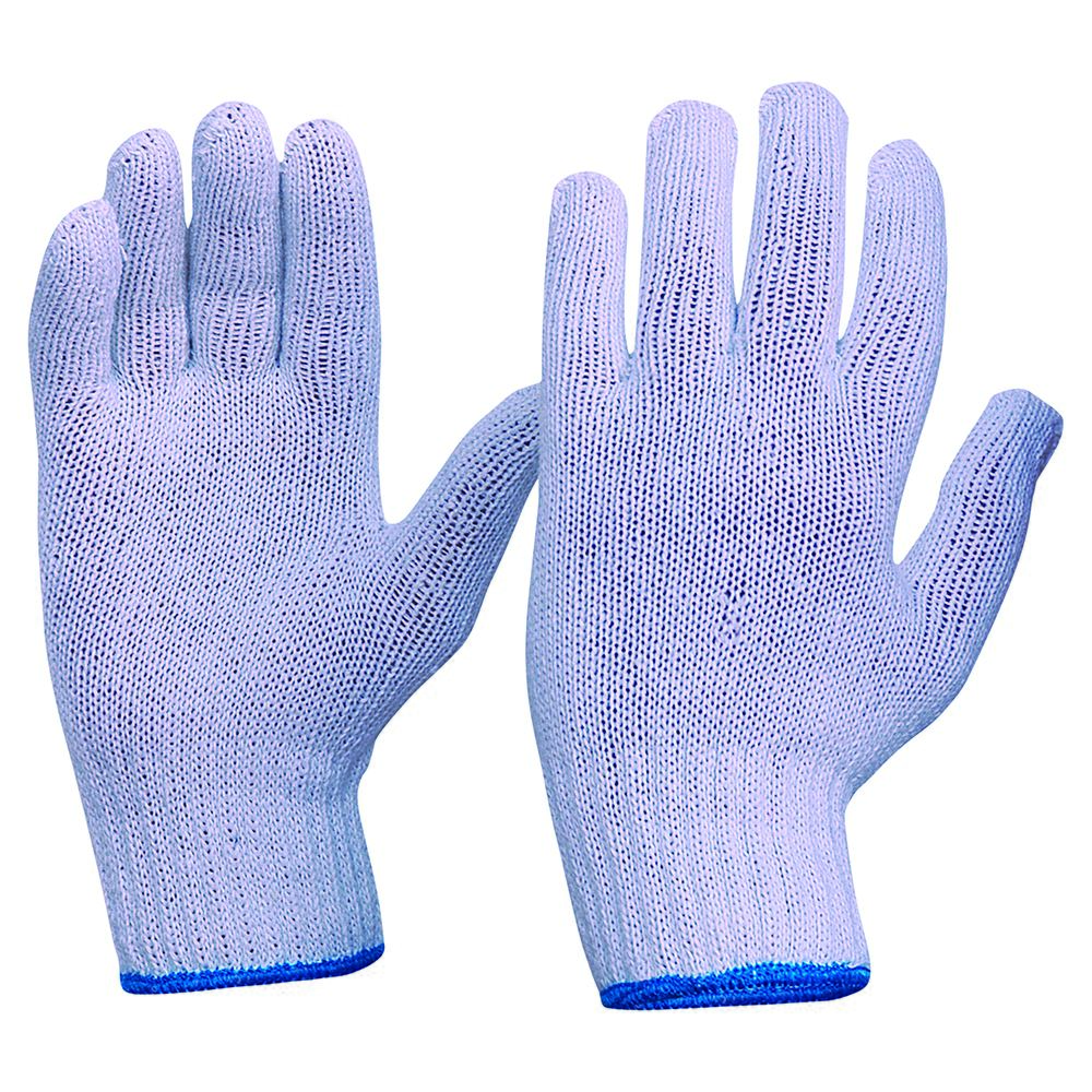 Knitted Poly/Cotton Liner Gloves Size Large (Mens) — Hand Protection | GRS Safety Perth
