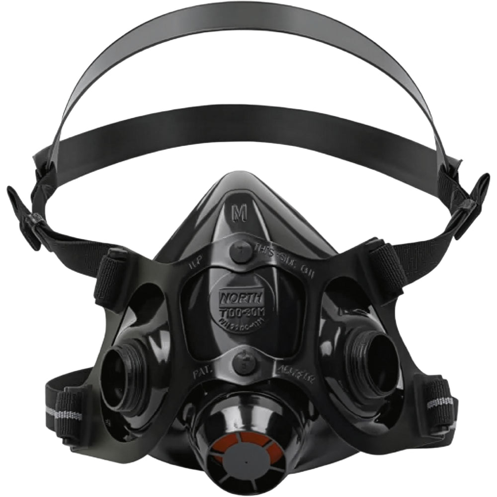 NORTH 7700 Series Half Face Silicone Respirator Black Medium — Respiratory | GRS Safety Perth