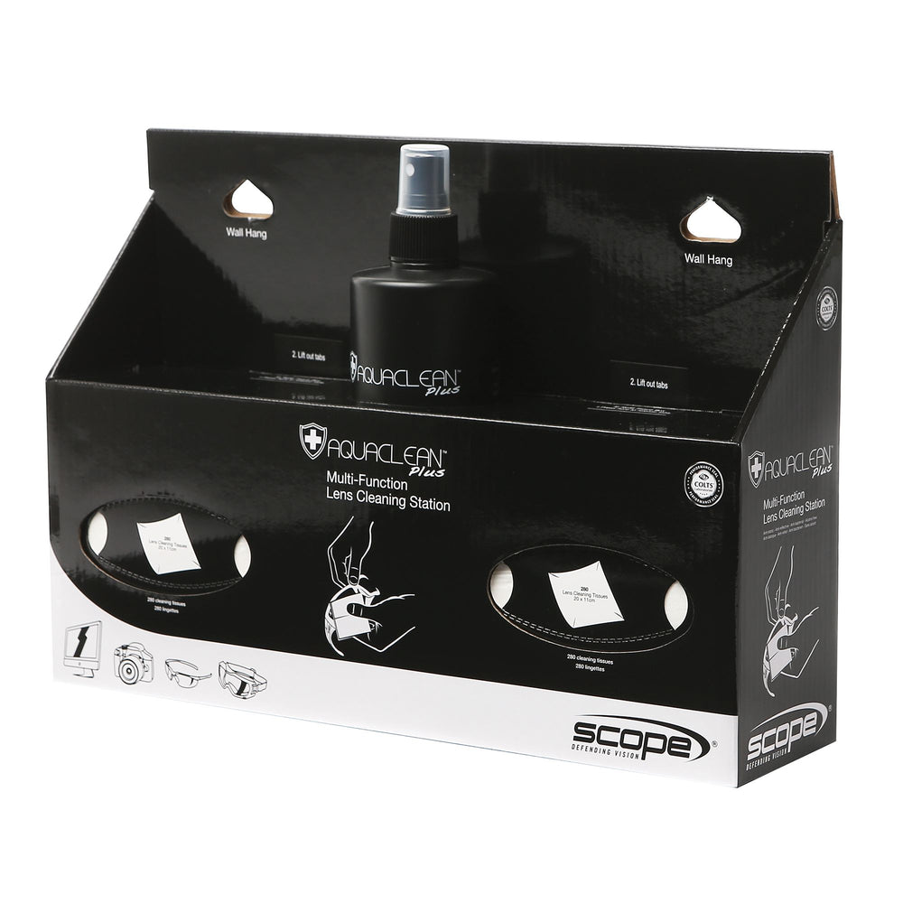 Aqua Clean Plus Lens Cleaning Station — Eye Protection | GRS Safety Perth