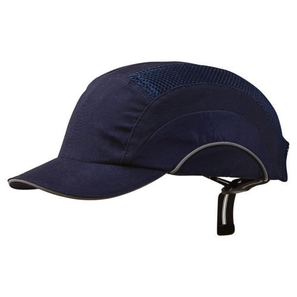 Bump Cap - Short Peak Navy — Head Protection | GRS Safety Perth