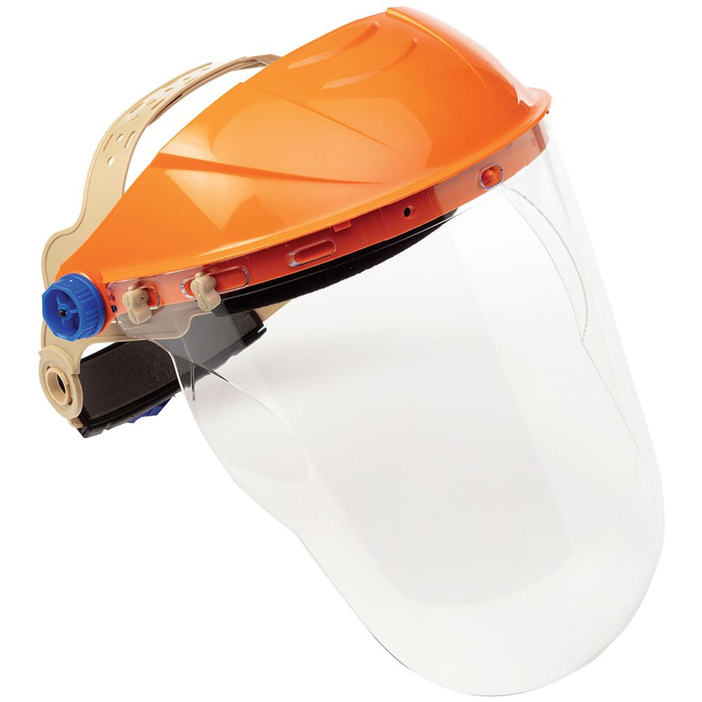 Striker Browguard Visor With Chinguard — Face Protection | GRS Safety Perth