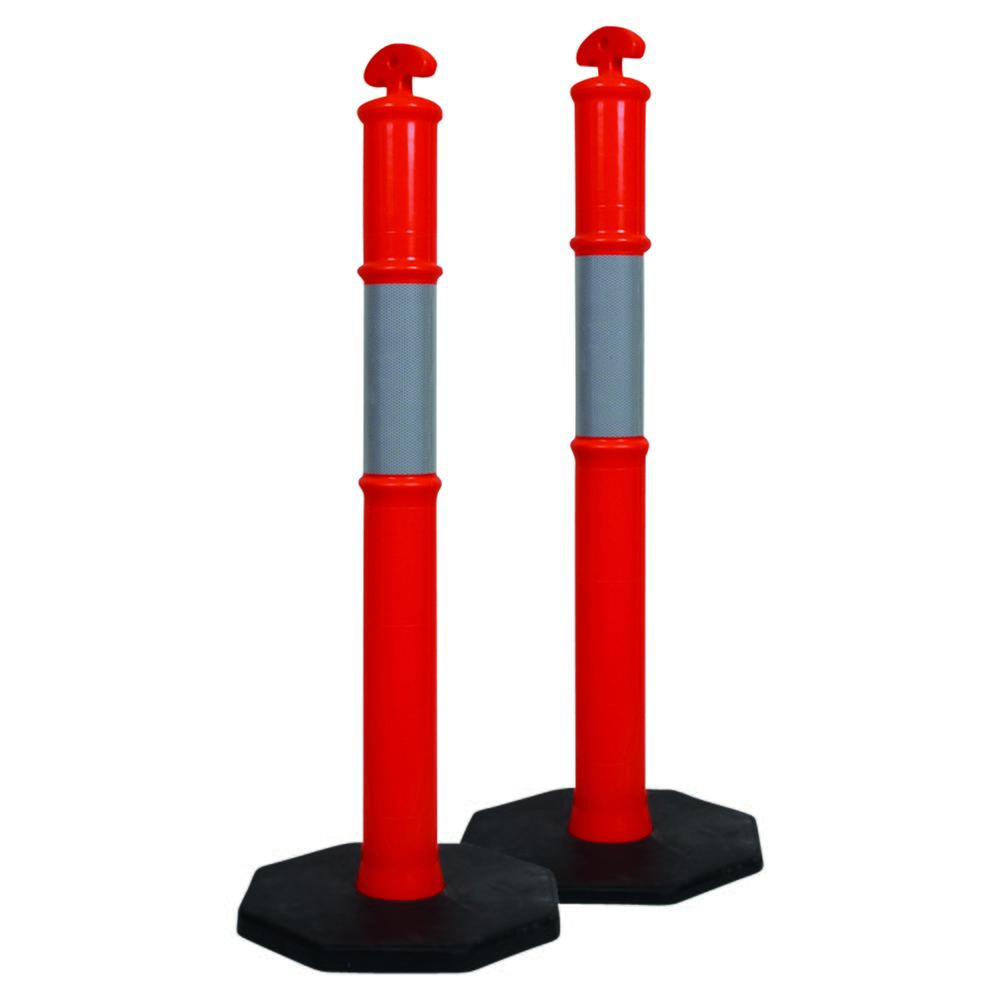 Bollard Stem Only Orange — Site Safety | GRS Safety Perth
