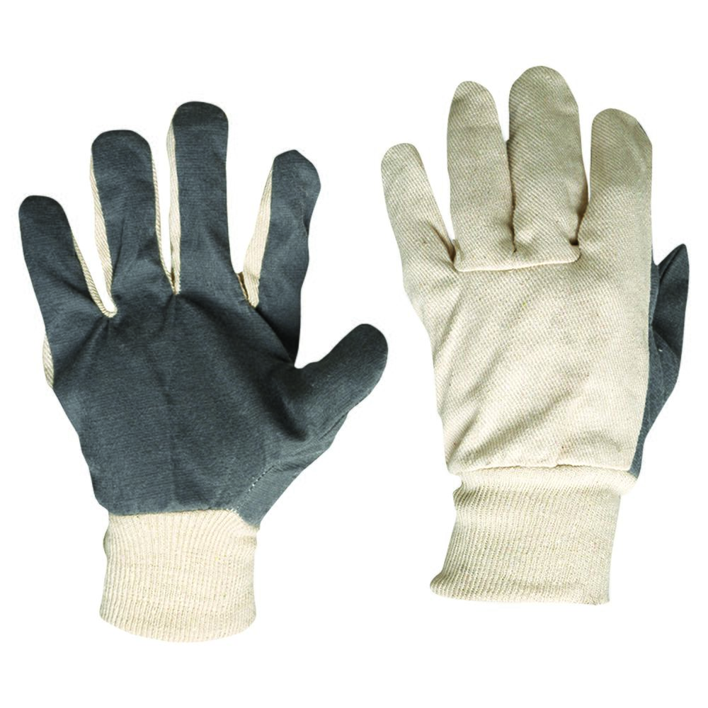 Cotton Drill Vinyl Palm Gloves Large — Hand Protection | GRS Safety Perth