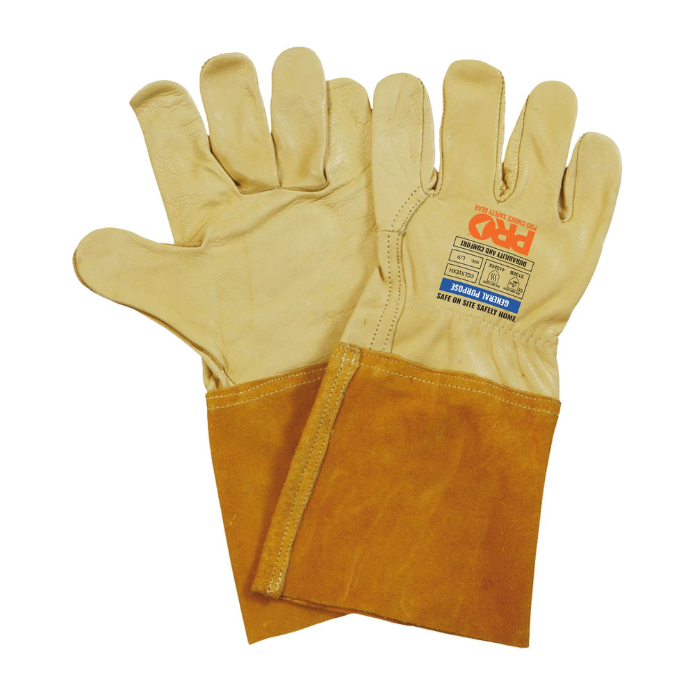Cow Grain Rigger with Extended Cuff — Hand Protection | GRS Safety Perth