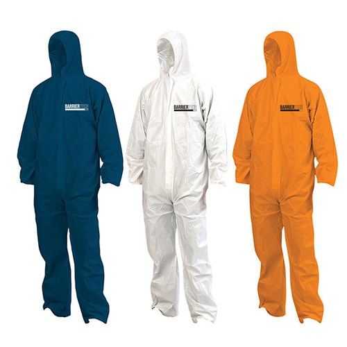 Barriertech SMS Coveralls — Respiratory | GRS Safety Perth