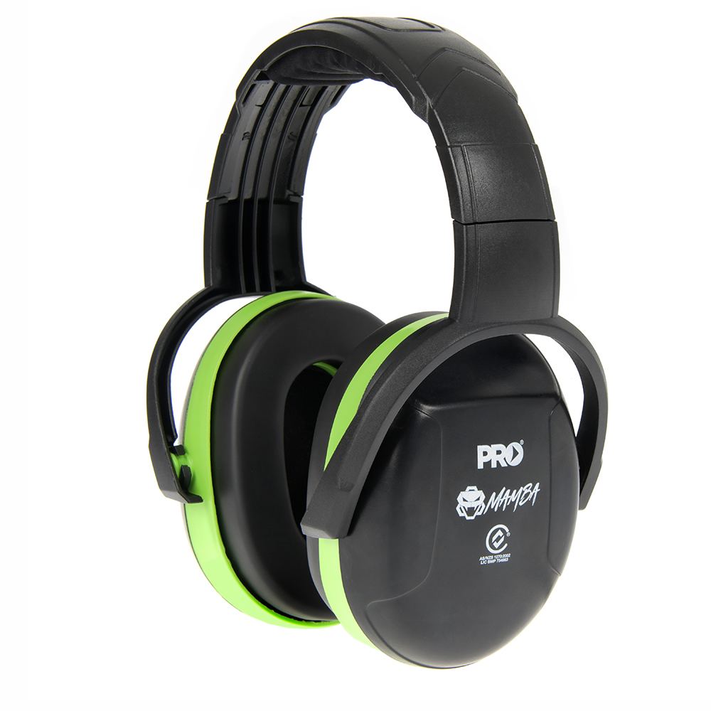Mamba Slimline Pro Series Earmuffs — Hearing | GRS Safety Perth