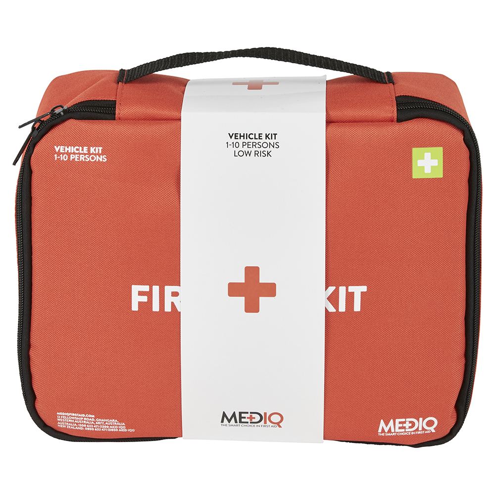 Essential Vehicle First Aid Kit In Soft Pack — Site Safety | GRS Safety Perth