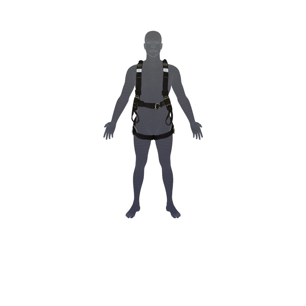 Essential Hot Works Harness With Quick Release Buckle & Kevlar Webbing (M-L) — Height Safety | GRS Safety Perth