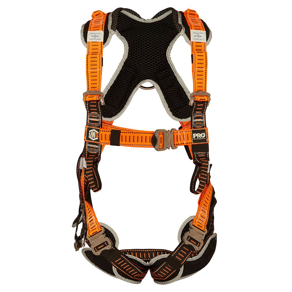 Elite Riggers Harness Stainless Steel - Standard (M - L) cw Harness Bag (NBHAR) — Height Safety | GRS Safety Perth