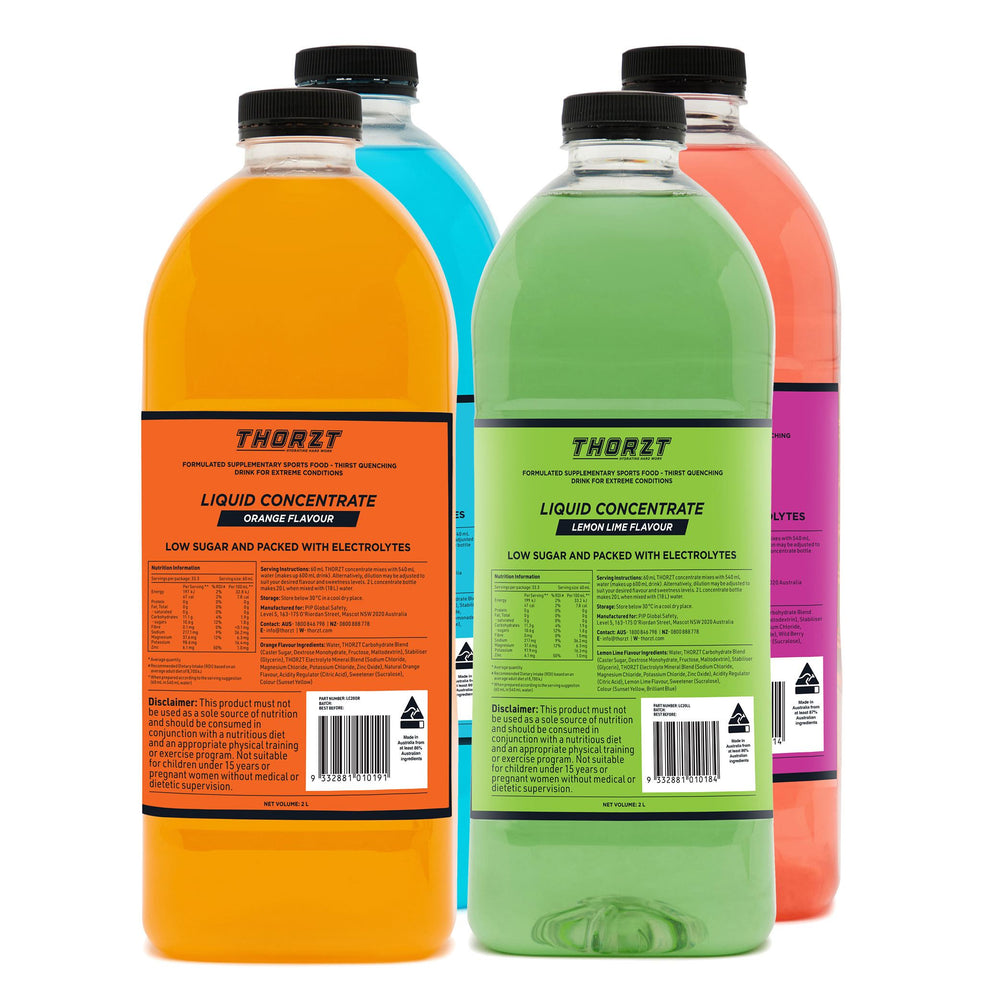 Liquid Concentrates - Mixed Flavours — Sun & Hydration | GRS Safety Perth