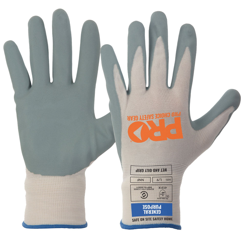 Prosense Lite Grip Gloves — Hand Protection | GRS Safety Perth