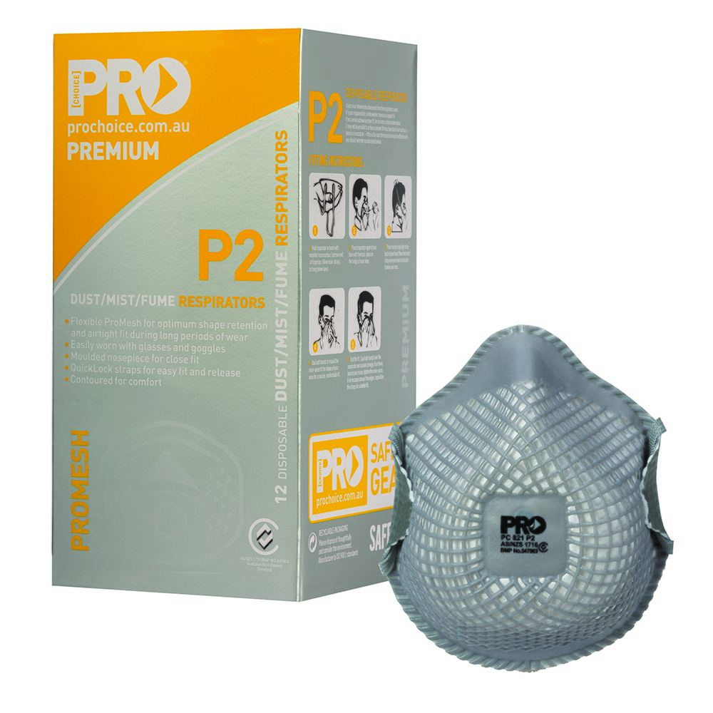 Dust Masks Promesh P2 — Respiratory | GRS Safety Perth
