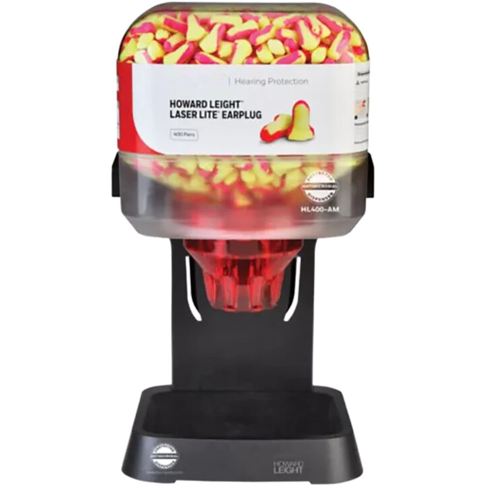 HL400 Lite Dispenser Antimicrobial with 400 Pairs — Hearing Protection | GRS Safety Perth