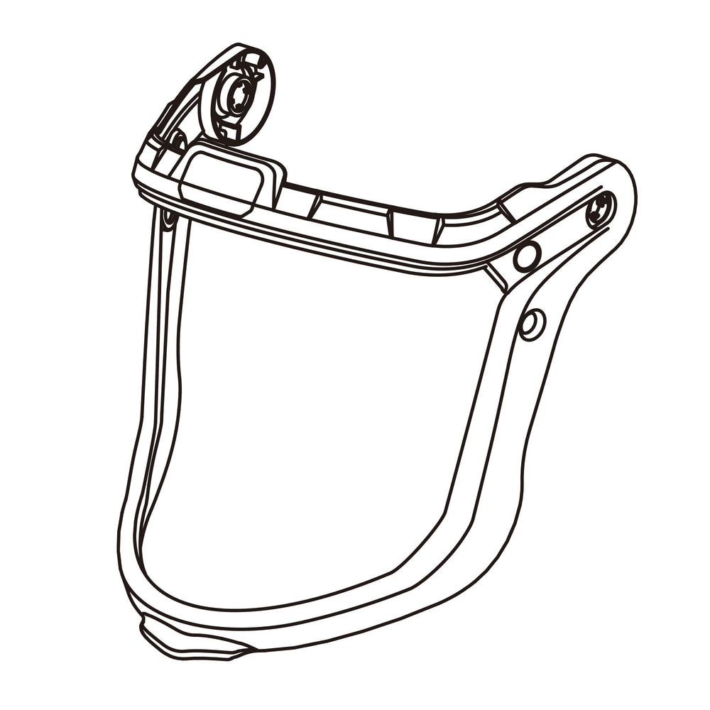 Vanguard G4 Visor Frame Assembly — Respiratory | GRS Safety Perth
