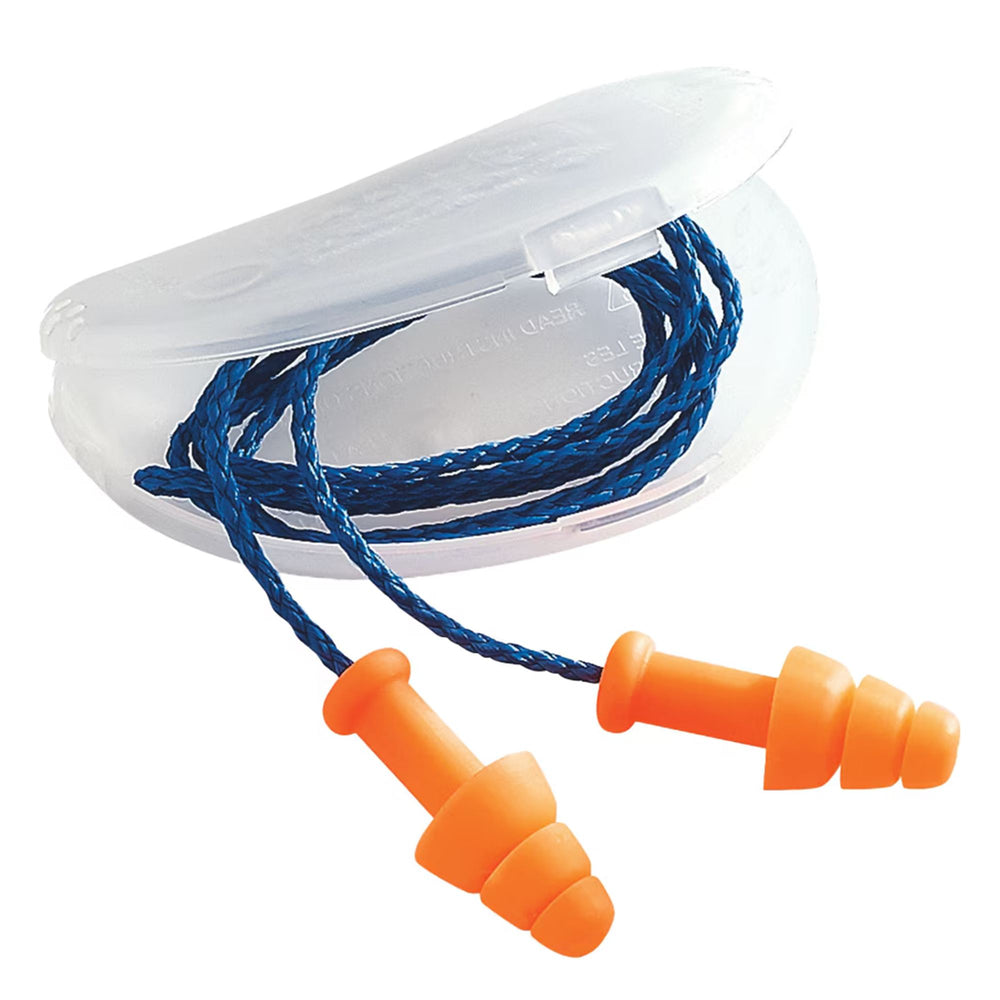 SmartFit Reusable Earplugs with Detachable Cotton Cord 50/Box — Hearing | GRS Safety Perth
