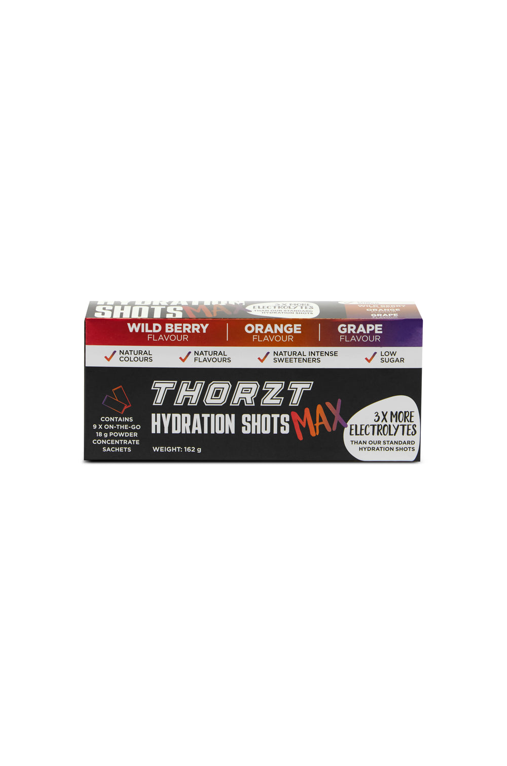 High Electrolyte Low Sugar Hydration Shot Max Powder — GRS Safety Perth