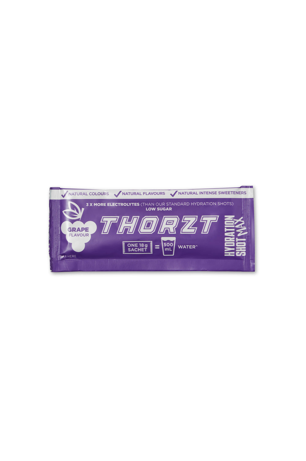 High Electrolyte Low Sugar Hydration Shot Max Powder — Sun & Hydration | GRS Safety Perth