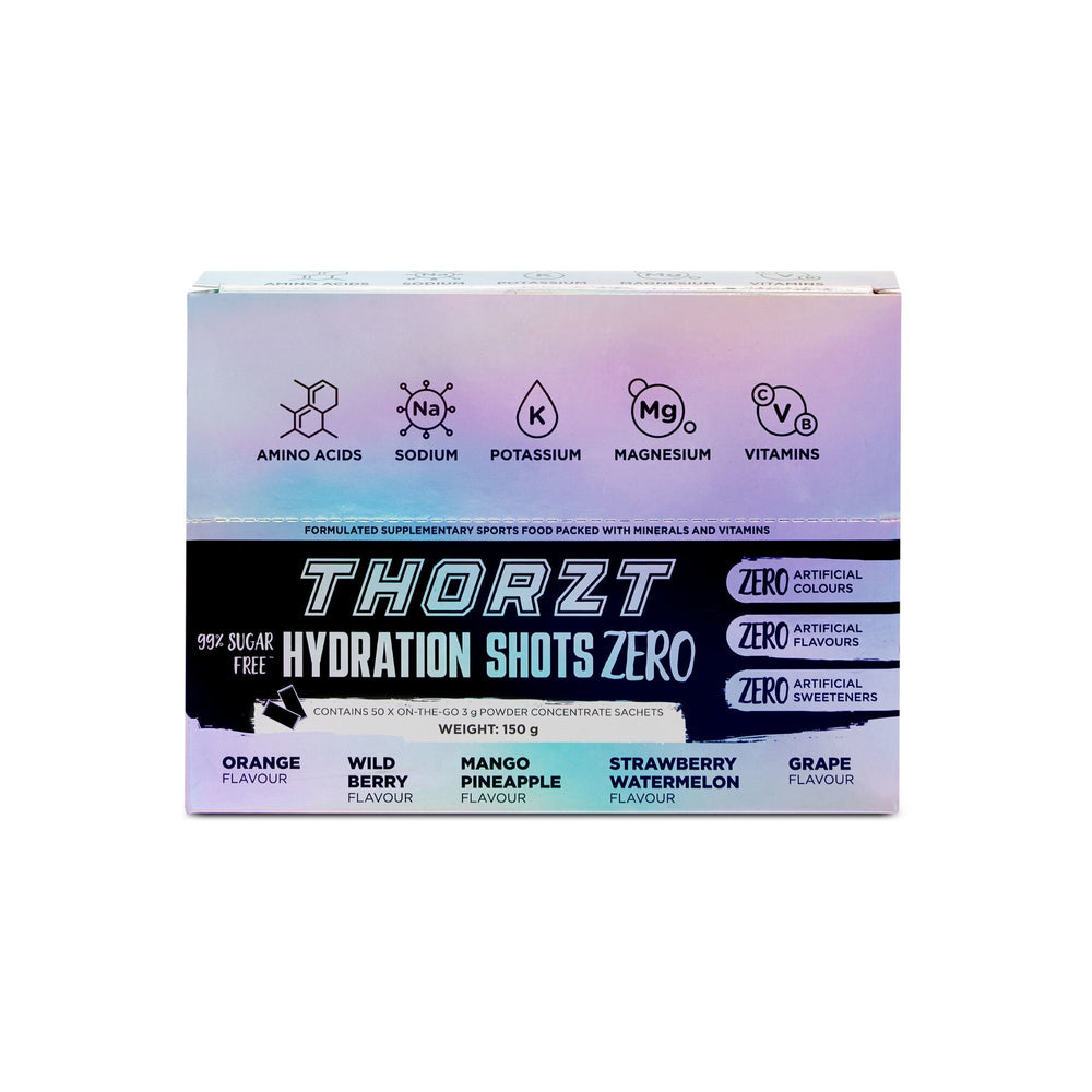 99% Sugar Free Hydration Shot Zero Natural Mixed Flavour — GRS Safety Perth