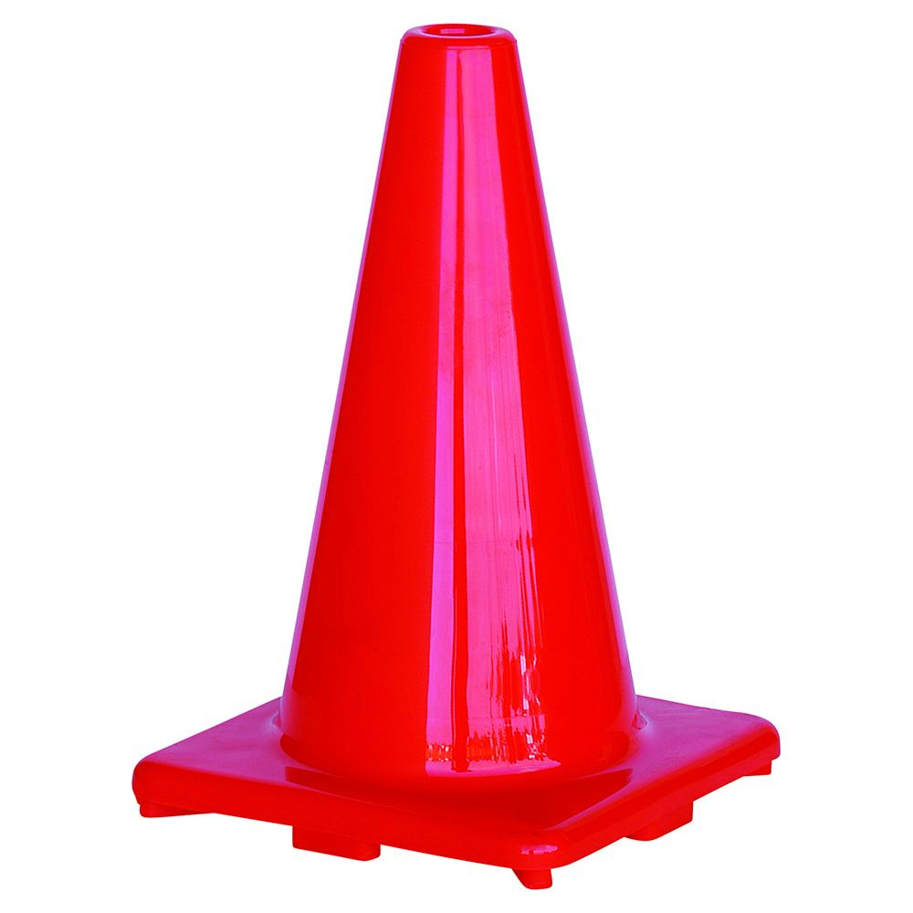 Orange PVC Traffic Cones 450mm — Site Safety | GRS Safety Perth