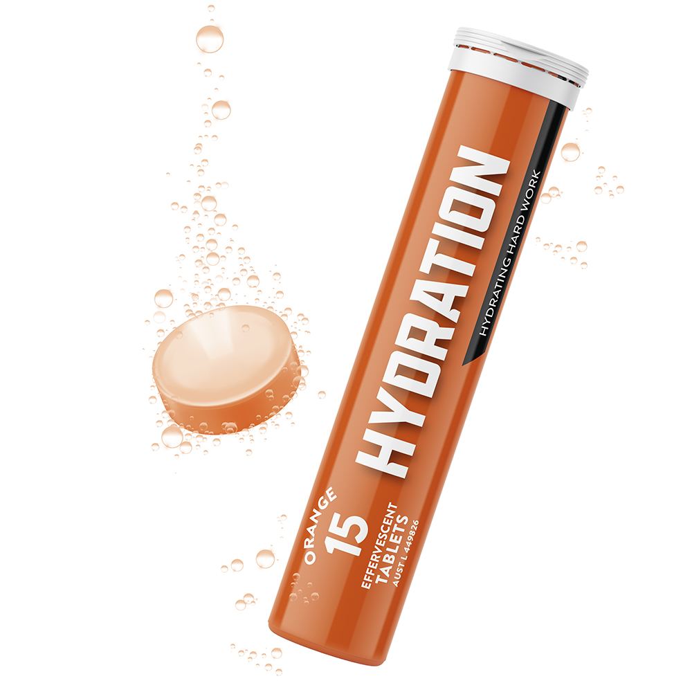 Effervescent Tablets - Hydration Orange — Sun & Hydration | GRS Safety Perth