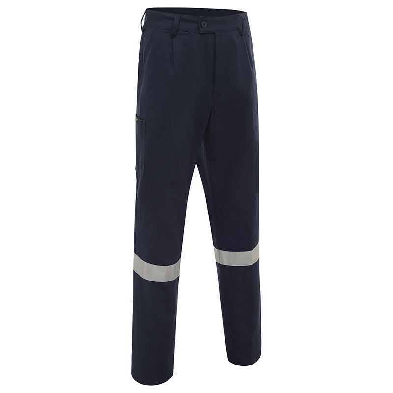 Cotton Drill Regular Weight Taped Work Pants — GRS Safety Perth