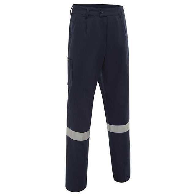 Cotton Drill Regular Weight Taped Work Pants — GRS Safety Perth