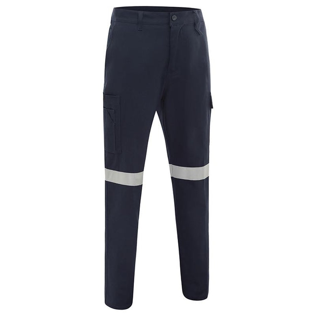 Lightweight Cotton Drill Taped Cargo Pants — GRS Safety Perth