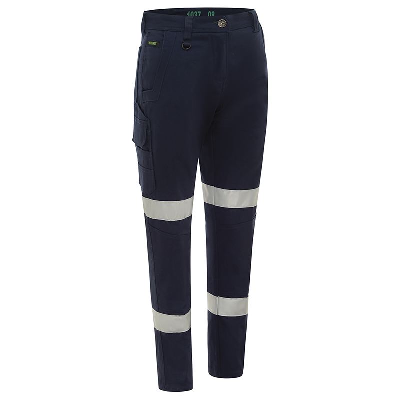 Women's Stretch Biomotion Taped Modern Fit Cargo Pants — GRS Safety Perth