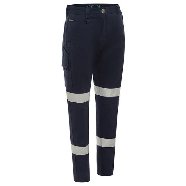 Women's Stretch Biomotion Taped Modern Fit Cargo Pants — GRS Safety Perth