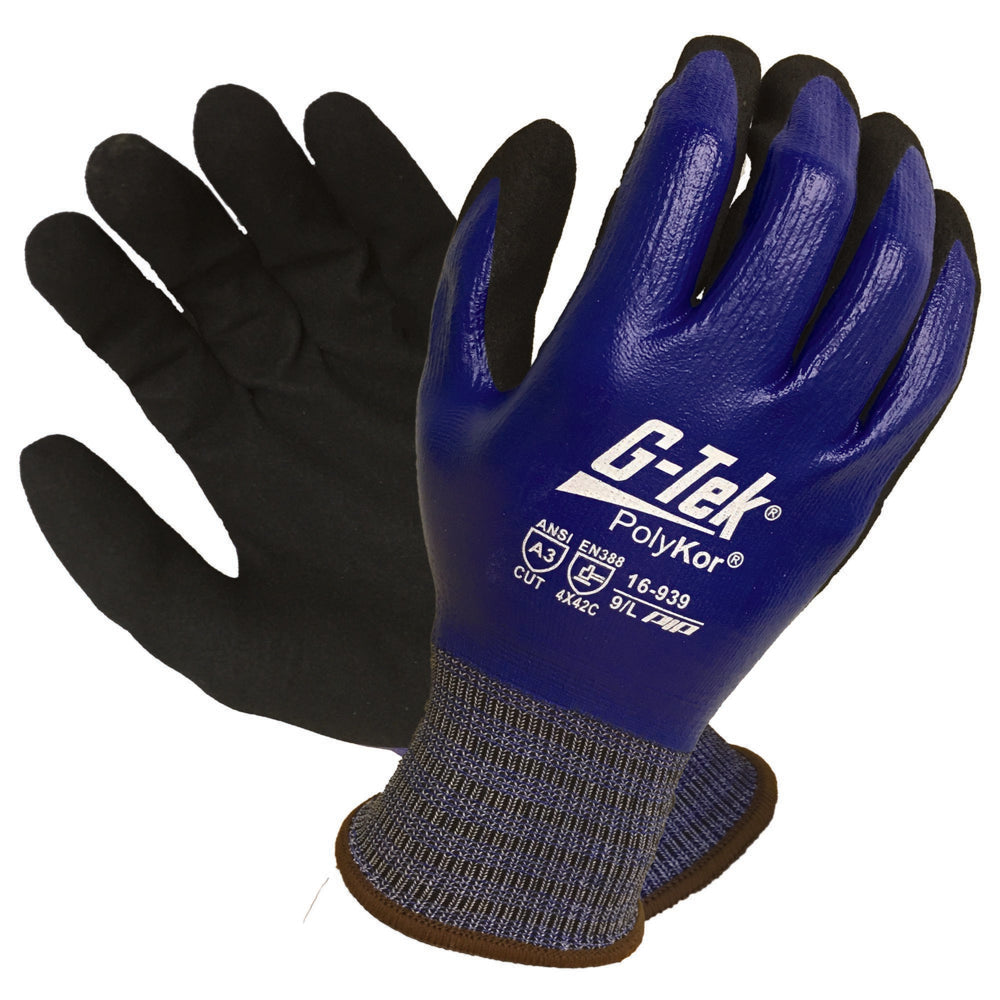 G-Tek Polykor X7 Cut C Dual Coat Glove — Hand Protection | GRS Safety Perth