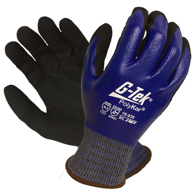 G-Tek Polykor X7 Cut C Dual Coat Glove — Hand Protection | GRS Safety Perth