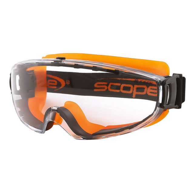Velocity XTReme Orange Frame AF/AS Clear Lens — Eye Protection | GRS Safety Perth