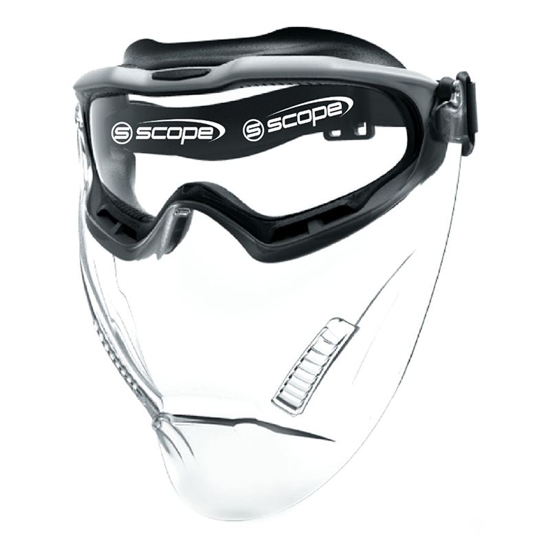 Spartan AF/AS Safety Goggle with Chin Guard — GRS Safety Perth