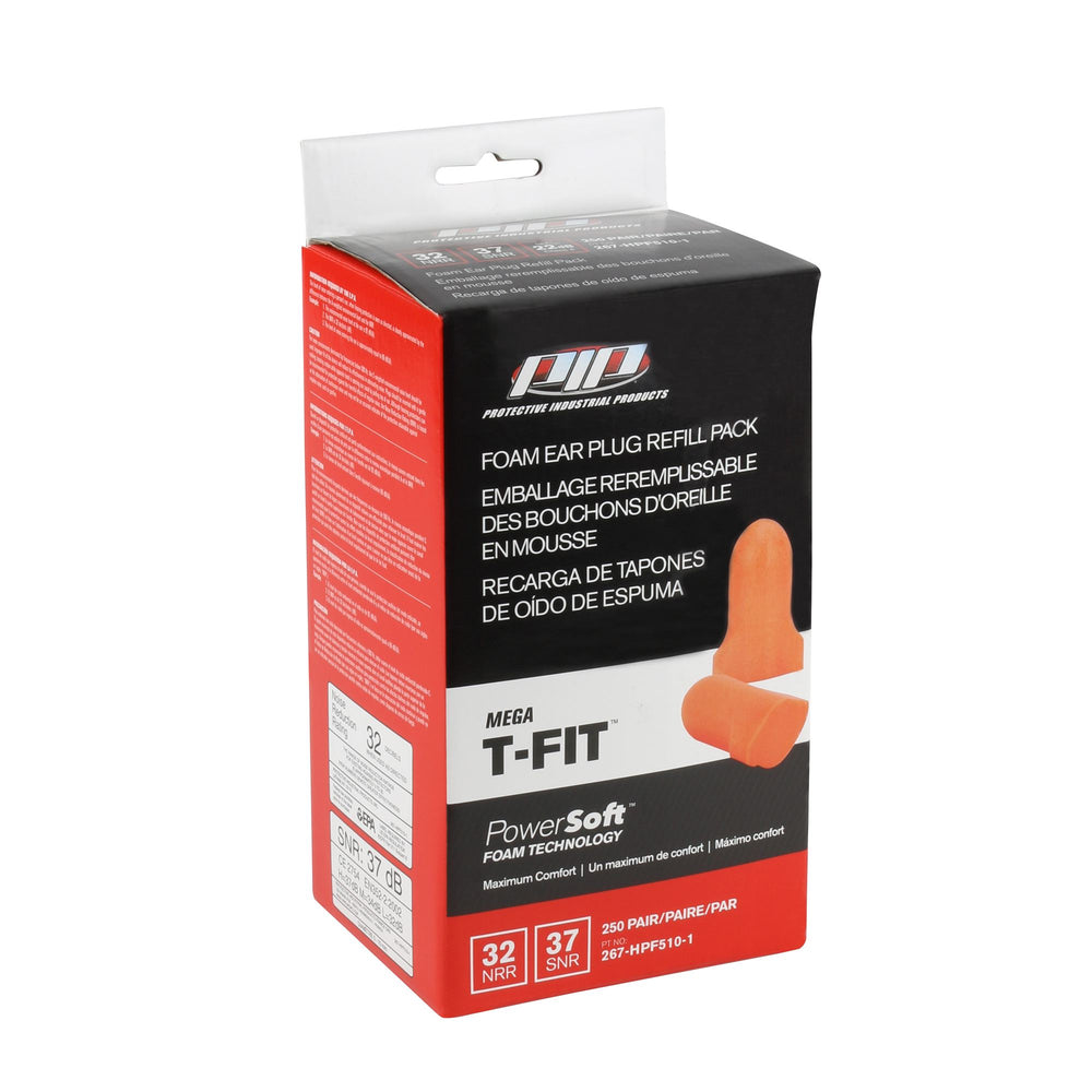 Powersoft Mega T-Fit Earplugs Refill Pack (250 Pairs) — Hearing | GRS Safety Perth