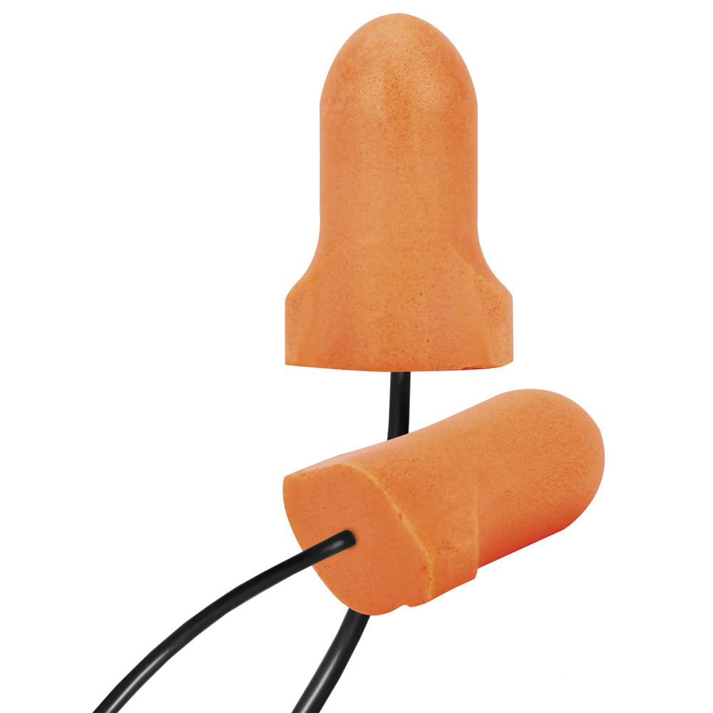 Powersoft Mega T-Fit Earplugs Corded (100 Pairs) — Hearing | GRS Safety Perth