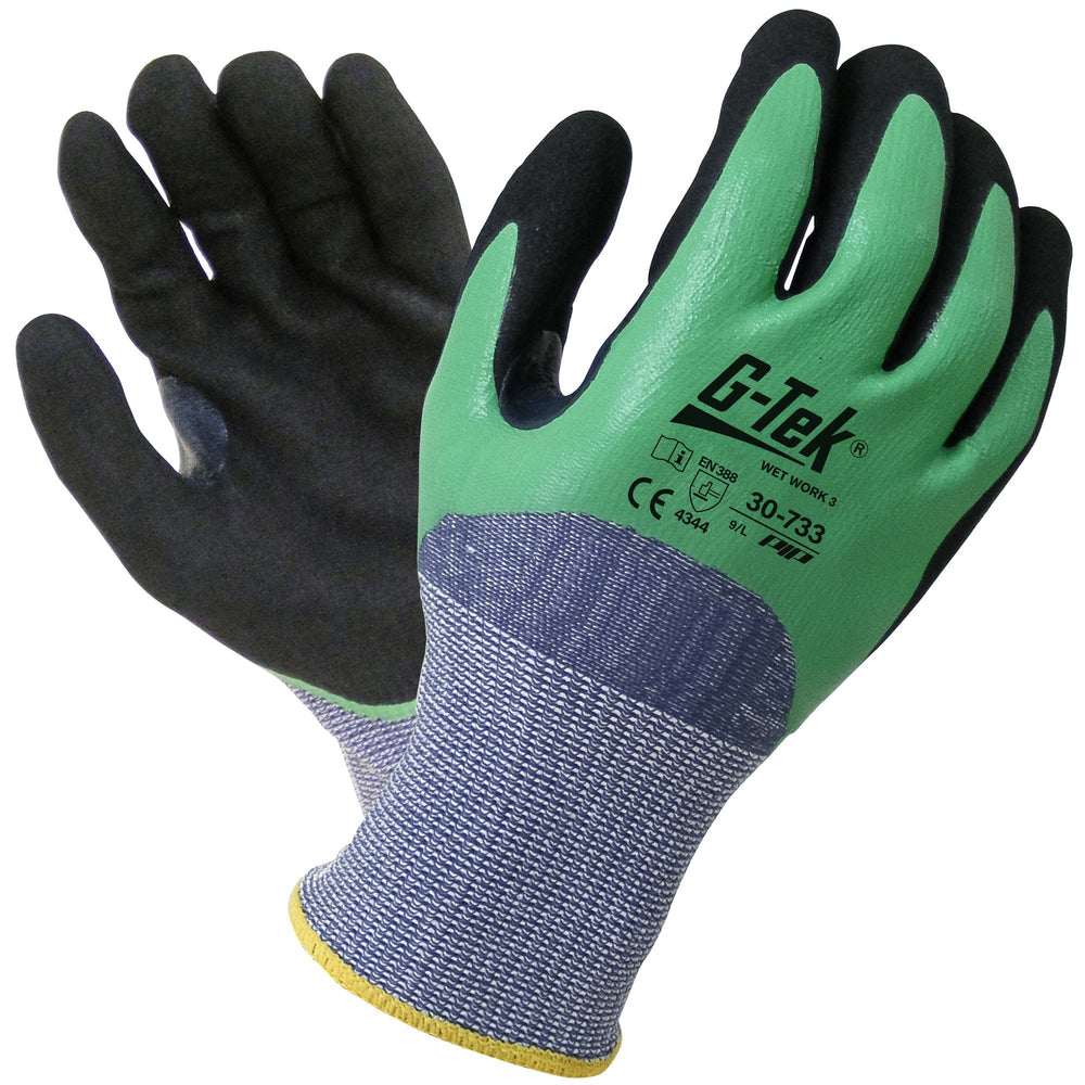 G-Tek Wetwork Cut 3 Glove — Hand Protection | GRS Safety Perth