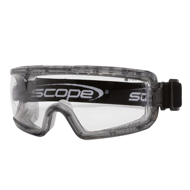 Atomic Crystal Grey Frame AF/AS Clear Lens — Eye Protection | GRS Safety Perth