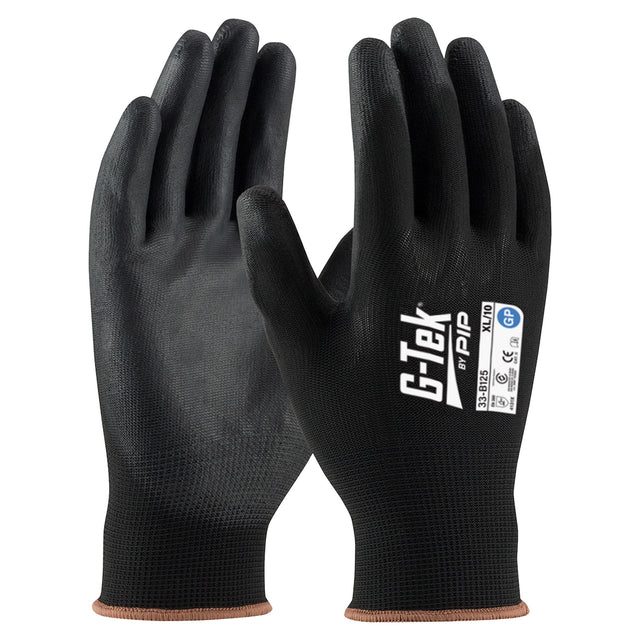 G-Tek 13G Black Nylon GP Palm Dip Glove — Hand Protection | GRS Safety Perth