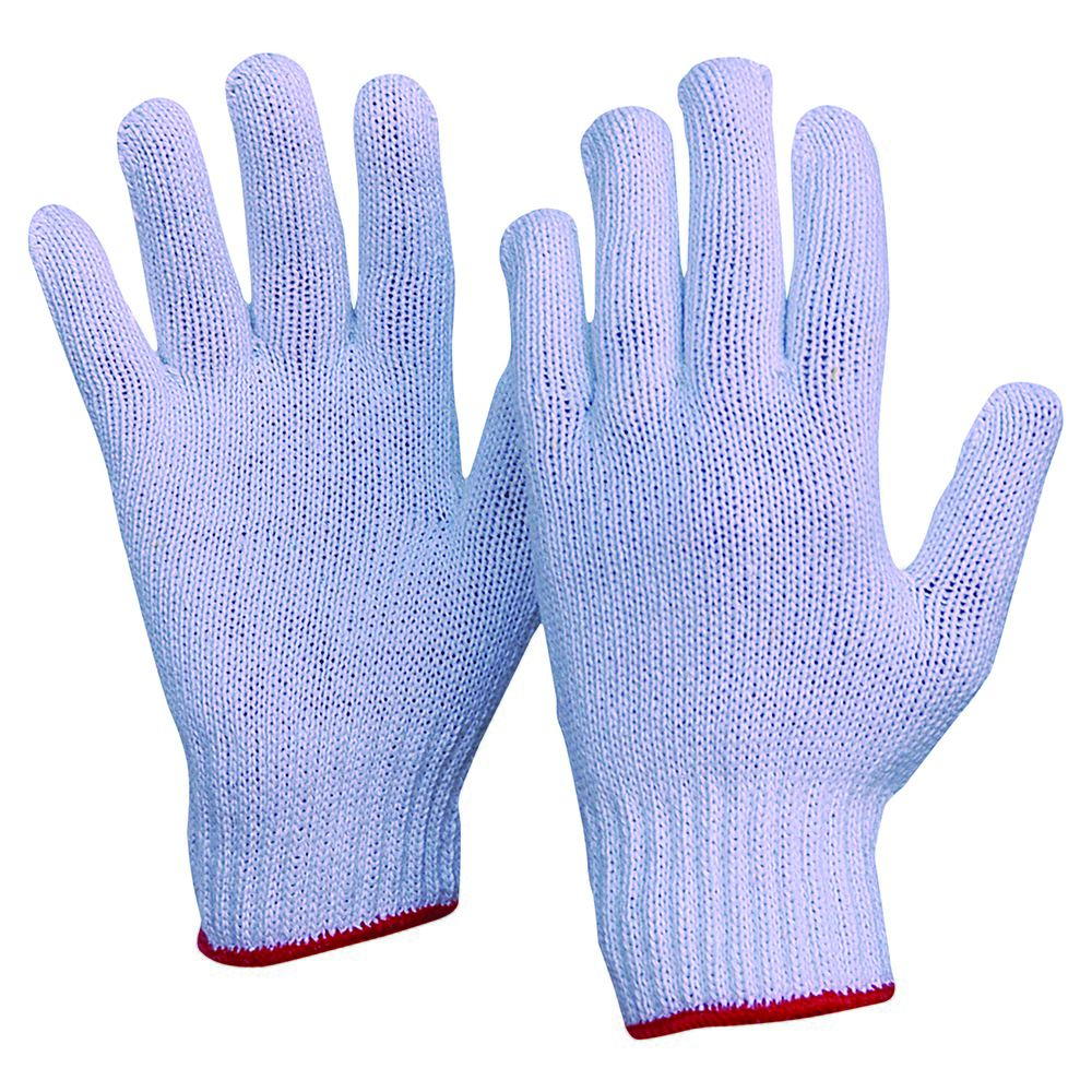 Knitted Poly/Cotton Liner Gloves Size Medium (Ladies) — Hand Protection | GRS Safety Perth