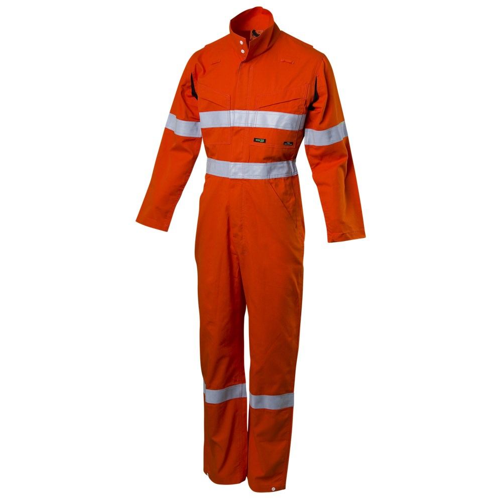 PPE2 Flarex FR Inherent 215gsm Vented Taped Coverall — GRS Safety Perth