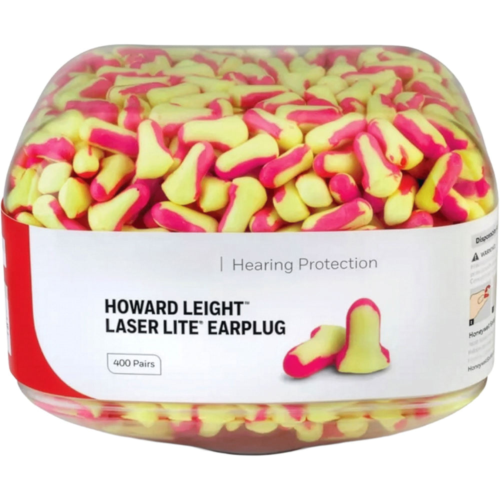 2 Prefilled canister of 400 pairs Laser Lite Earplugs — Hearing | GRS Safety Perth