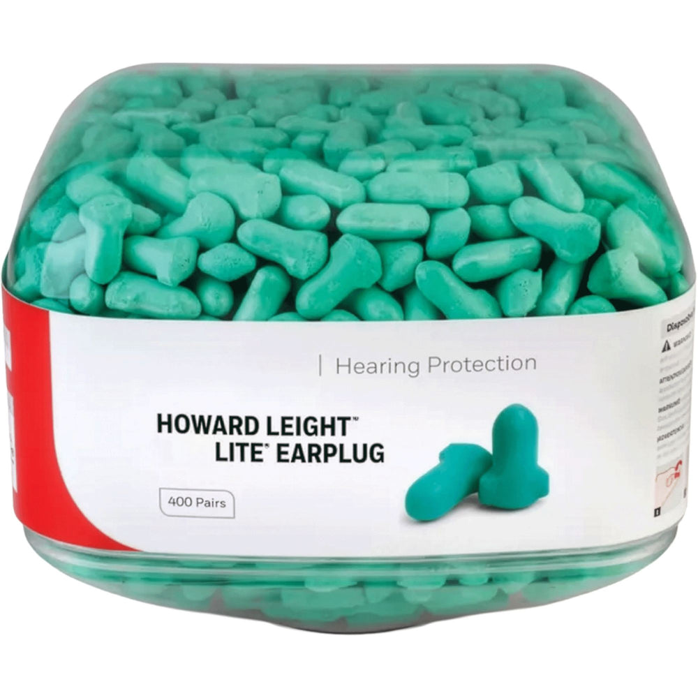 2 Prefilled canister of 400 pairs Maximum Lite Earplugs — Hearing | GRS Safety Perth
