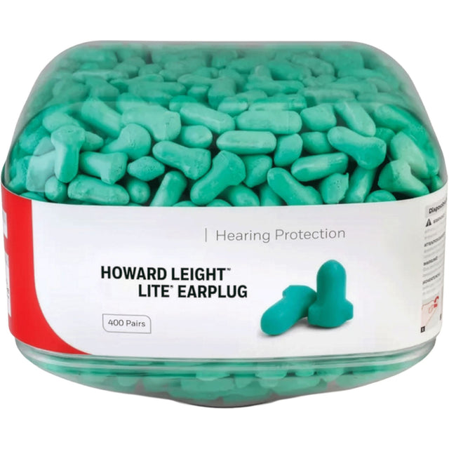 2 Prefilled canister of 400 pairs Maximum Lite Earplugs — Hearing | GRS Safety Perth