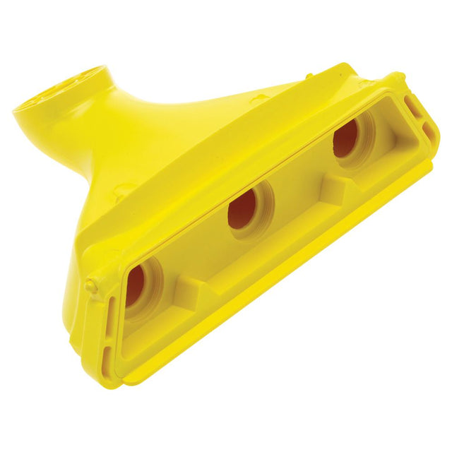Pratt Triple Eye And Face Wash Nozzle Housing — Site Safety | GRS Safety Perth