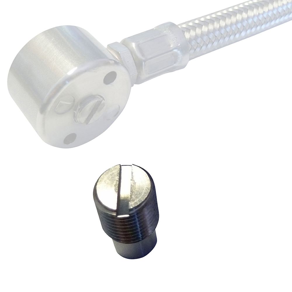 Stainless Steel Metering Screw Pack Of 1 - Tapered — Site Safety | GRS Safety Perth