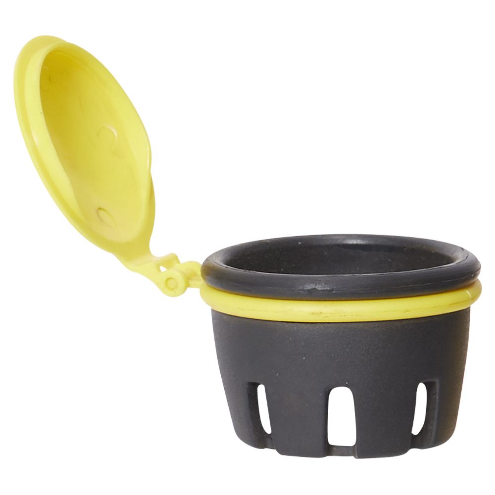 Pratt Rubber Eyewash Cup With Yellow Dust Cap Suits All Elite Eyewash — Site Safety | GRS Safety Perth