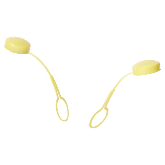 Pratt Yellow Dust Cap Plastic Suits SE693 and FTL Eyewash One Cap Only — Site Safety | GRS Safety Perth