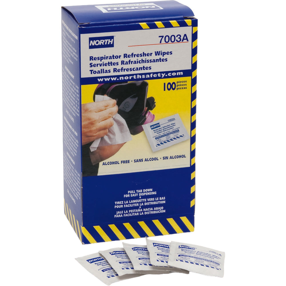 RESP WIPE PAD ALC FREE 100/BX — Accessories | GRS Safety Perth